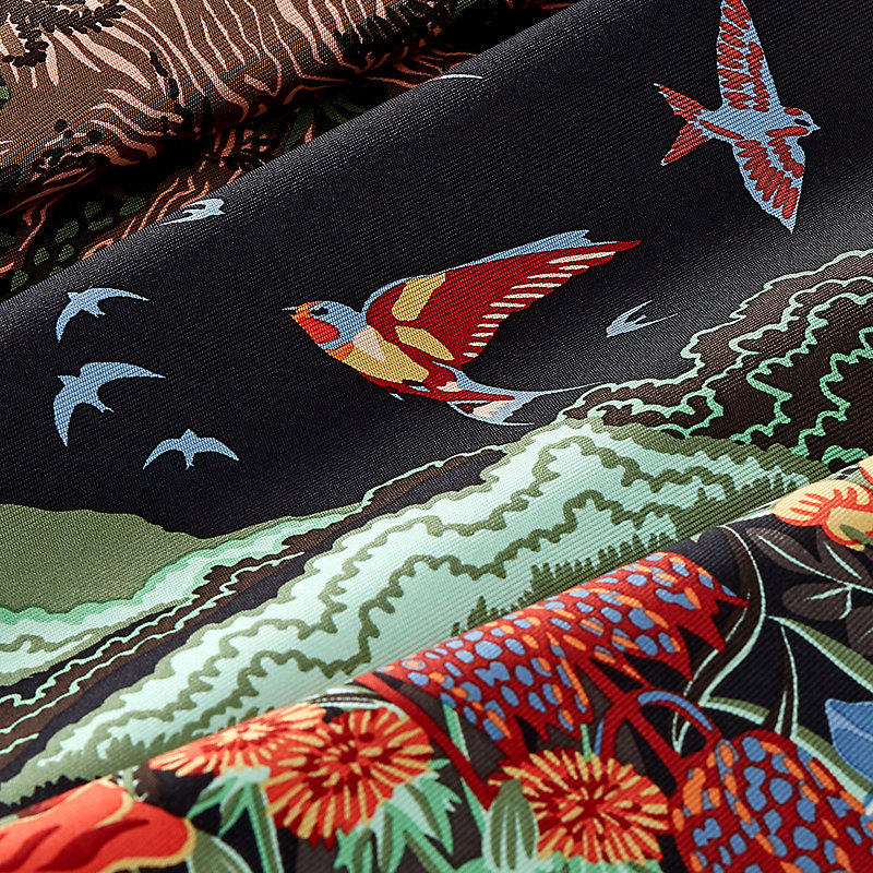 Rewilding Nature scarf 90 | Hermès USA